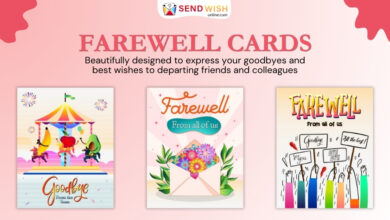 Virtual Farewell Cards