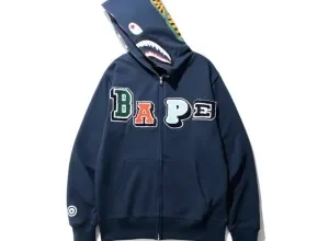 Blue Bape Hoodie